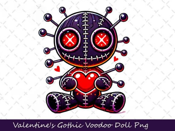 Download Valentine's Gothic Dark Voodoo Doll - Premium Resources