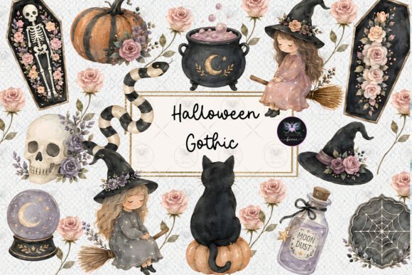 Download Halloween Witch Gothic Clipart - Gothic clipart Collection