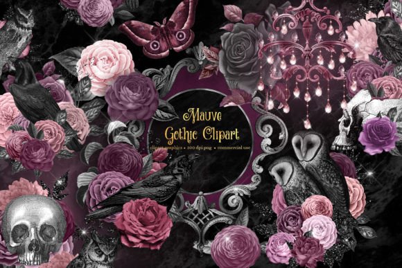 Download Mauve Gothic Clipart - Gothic clipart Collection